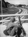 Marine with shotgun Panama Canal Zone unrest 1964.jpg (168905 bytes)